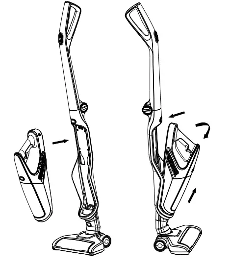 beko VRT 61814 VR Cordless Stick Vacuum Cleaner - fig 5