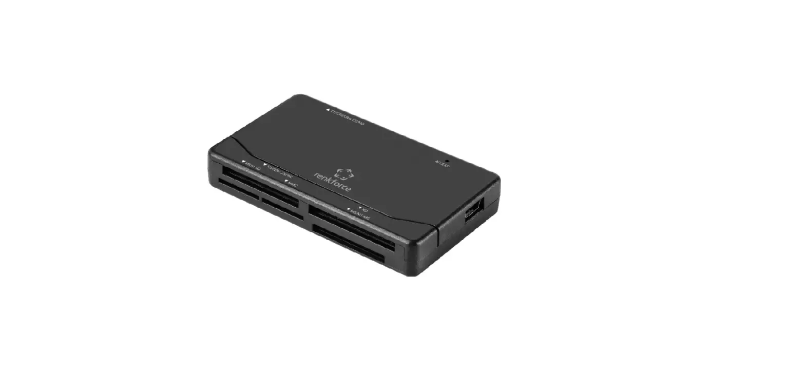 Renkforce 2576360 Usb Card Reader Instruction Manual Renkforce 2576360 Usb Card Reader Instruction Manual