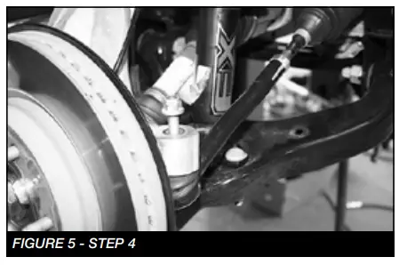 FABTECH-FTL5210-2.5-Inch-Ford-Ranger-4WD-Leveling-Kit-fig-4