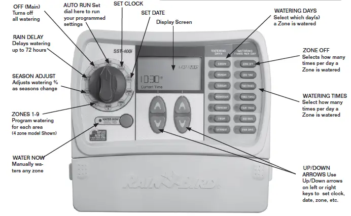 Rain bird SST-400i Simple To Set Timer 1