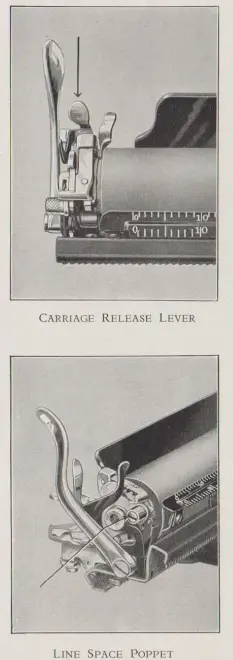 LONDON TYPEWRITERS Remington Portable Typewriter -Fig