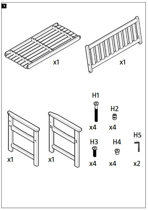 EKVIP 022273 Bench - 1