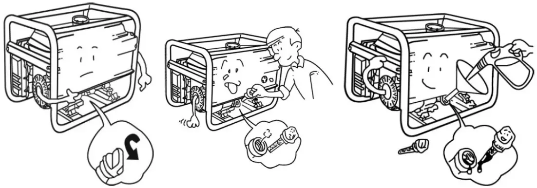 KUMATSUGEN GB3000 AVR Gasoline Generators - Figure 10