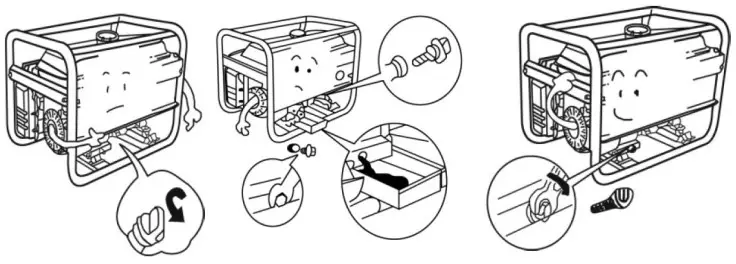 KUMATSUGEN GB3000 AVR Gasoline Generators - Figure 30