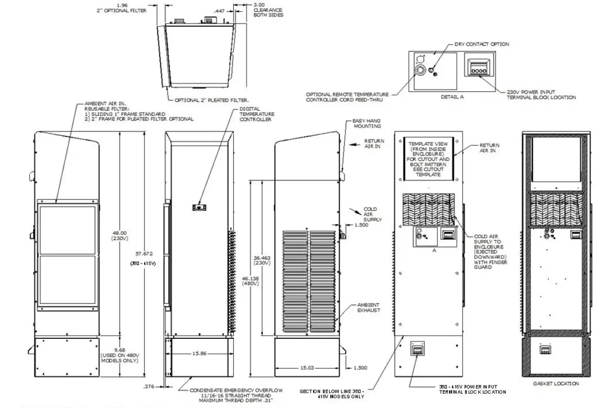 THERMAL EDGE HC101 50 Hz Air Conditioner 7