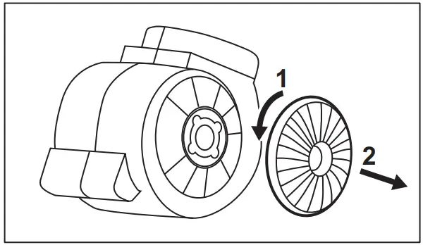 AEG DGB3523S Fan Module - fig 6