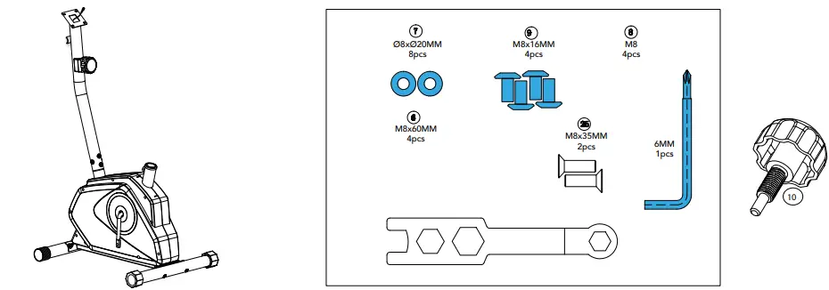 TUNTURI-Cardio-Fit-B30-Bike-FIG-10