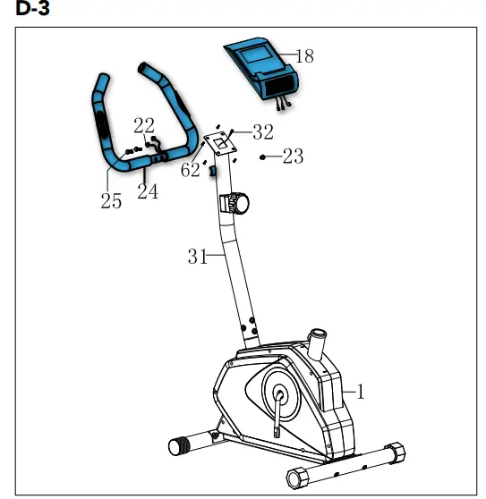 TUNTURI-Cardio-Fit-B30-Bike-FIG-11