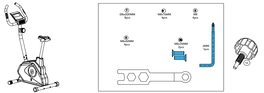 TUNTURI-Cardio-Fit-B30-Bike-FIG-12