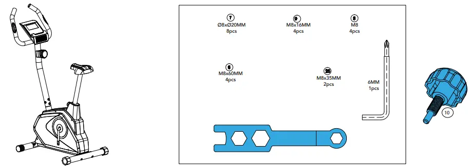 TUNTURI-Cardio-Fit-B30-Bike-FIG-14