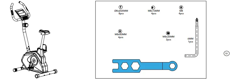 TUNTURI-Cardio-Fit-B30-Bike-FIG-16