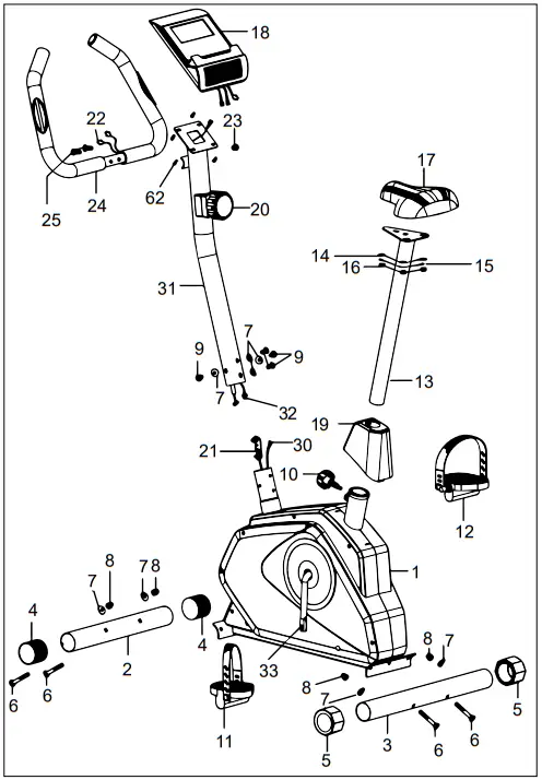 TUNTURI-Cardio-Fit-B30-Bike-FIG-24