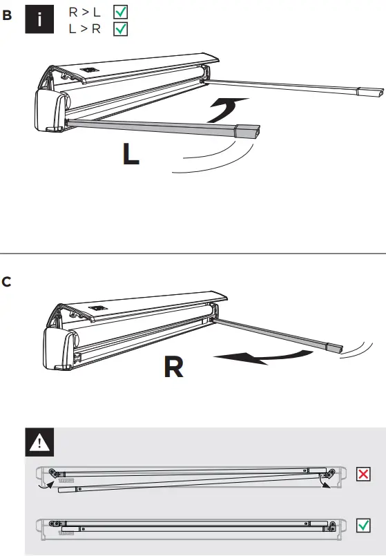 THULE 303013 Roll Up Box Awning 3.00m Anthracite Black-fig18