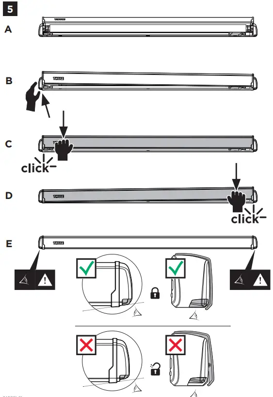 THULE 303013 Roll Up Box Awning 3.00m Anthracite Black-fig19