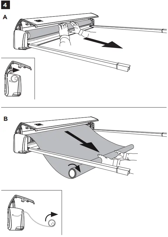 THULE 303013 Roll Up Box Awning 3.00m Anthracite Black-fig7