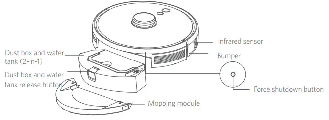 eufy T2193 RoboVac LR30 Hybrid - Side