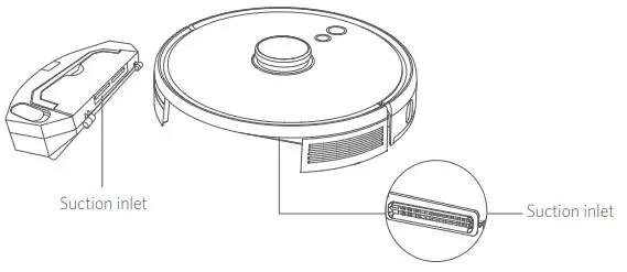 eufy T2193 RoboVac LR30 Hybrid - Suction Inlet