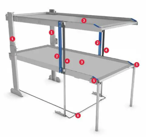 babcopark Pit Parking Lift System User Manual - General Parts