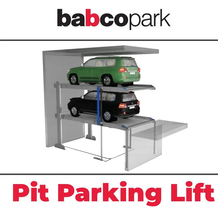 babcopark Pit Parking Lift System User Manual
