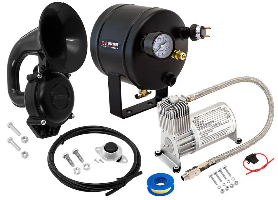 VIXEN HORNS VXO8705 1101 Full Train Air Horn System Kit