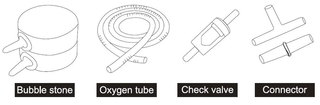 hygger HG037 Aquarium Oxygen Pump 5
