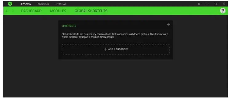 RAZER RZ03 Cynosa Chroma RU Keyboard Gaming - Global Shortcuts