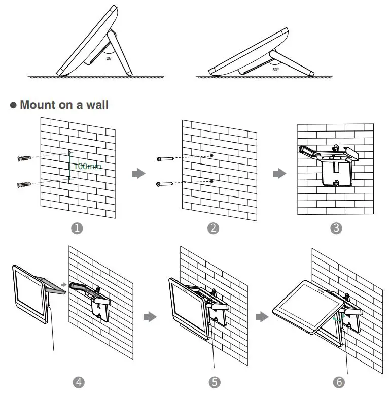 Yealink Collaboration Touch Panel CTP18 User Guide - CTP18 Installation