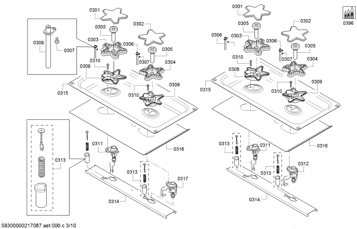 Thermador PRG364WLG 2 Gas Professional Range - FIG 7