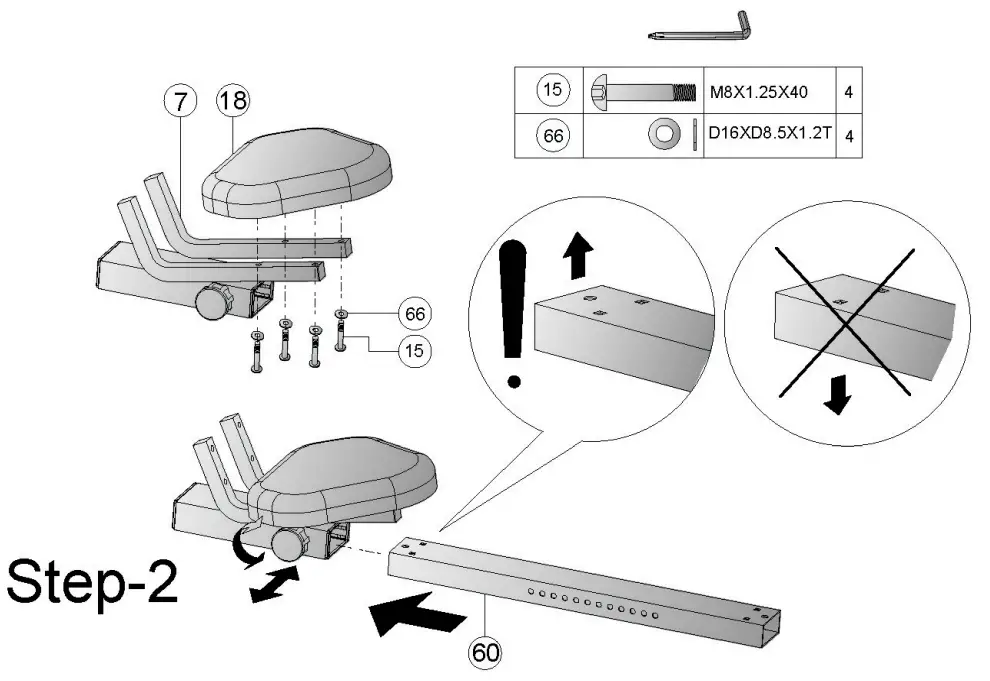 BodyMax CVEB2710 60 Recumbent Bike - STEP2
