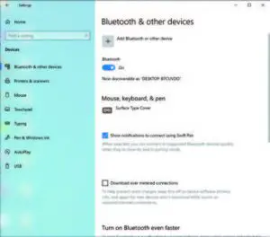 FIG 11 Add Bluetooth or other device