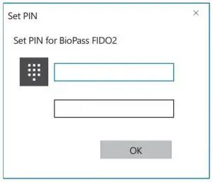 FIG 5 Set PIN