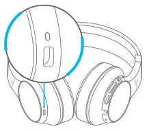 VANKYO Noise Cancelling Headset C751 - Charging Indicator