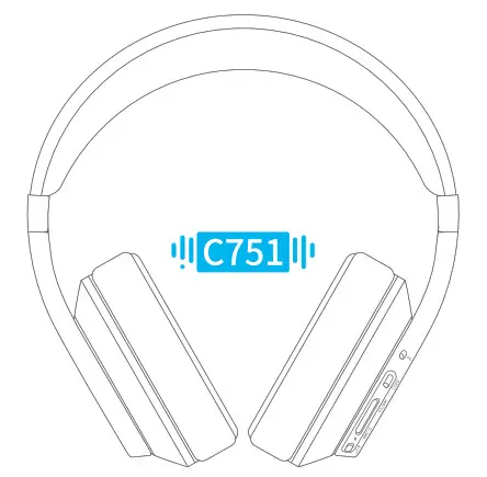 VANKYO Noise Cancelling Headset C751 - Cover