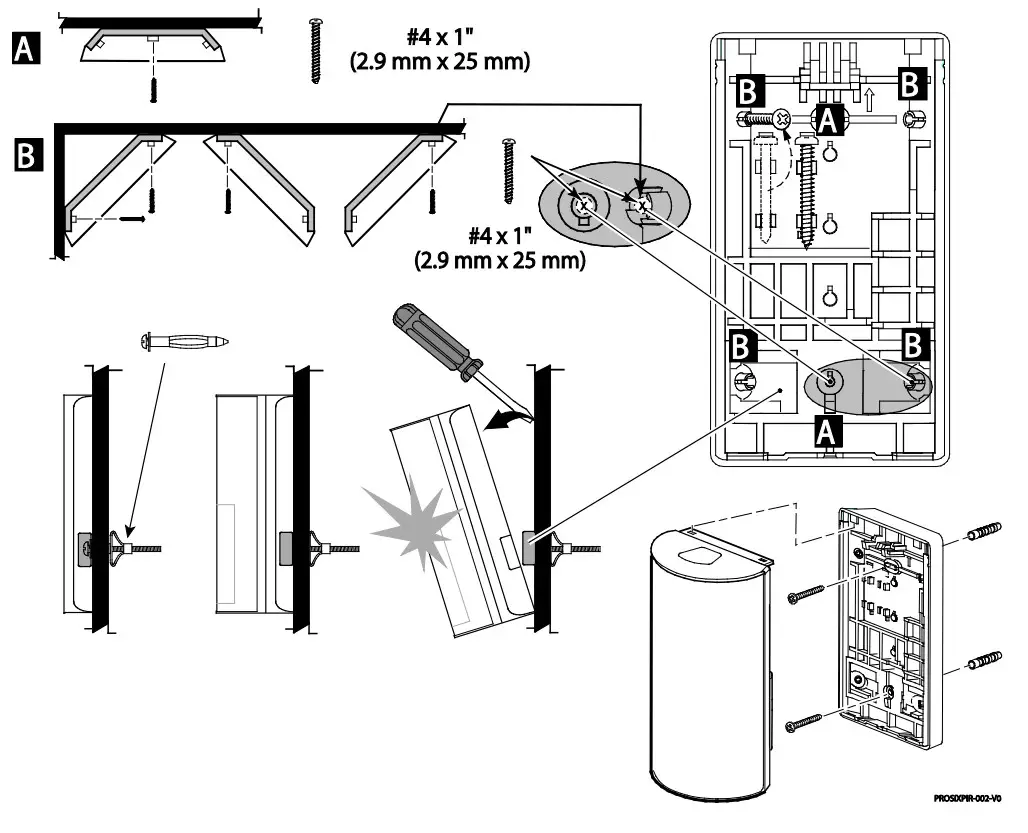 Honeywell PROSiXPIR Wireless Passive Infrared Motion-