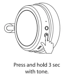 anko 17LY67 Bluetooth headphone - OFF