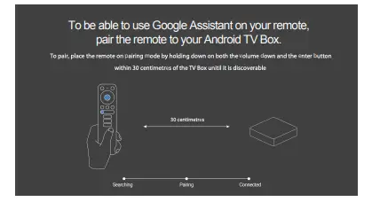 Pair your Bluetooth Remote to your TV Box