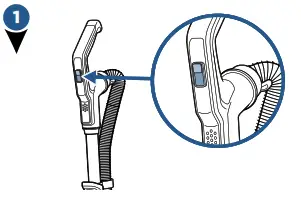 Turbo Pro Lightweight and Powerful Pet Hair Eraser - Adjusting the Suction Control