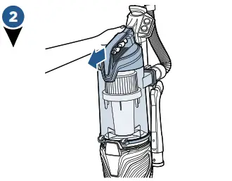 Turbo Pro Lightweight and Powerful Pet Hair Eraser - Empty Dirt Tank2