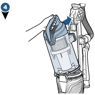 Turbo Pro Lightweight and Powerful Pet Hair Eraser - Empty Dirt Tank4