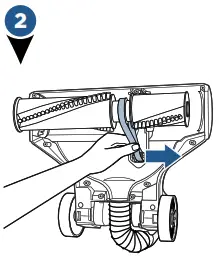 Turbo Pro Lightweight and Powerful Pet Hair Eraser - Replace Brush and Belt2