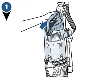 Turbo Pro Lightweight and Powerful Pet Hair Eraser - Replace Post-Motor Filter