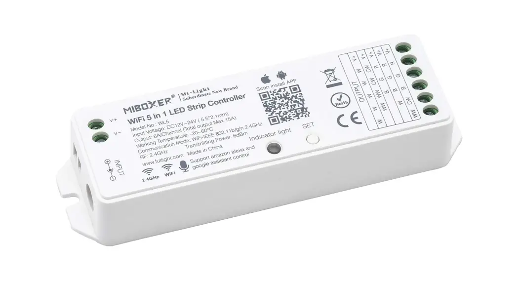 Miboxer Fut035w Led Controller(wifi + 2.4g) User Guide Miboxer Fut035w Led Controller(wifi + 2.4g) User Guide