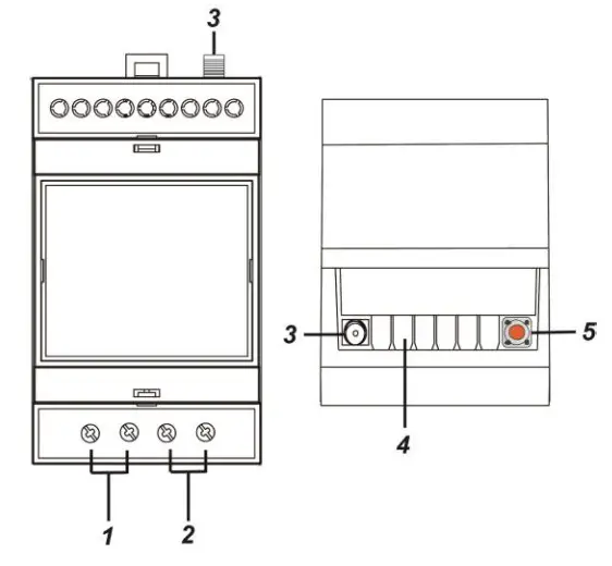 Z-WAVE ALLIANCE PSM-DIN3-ZW DIN Rail