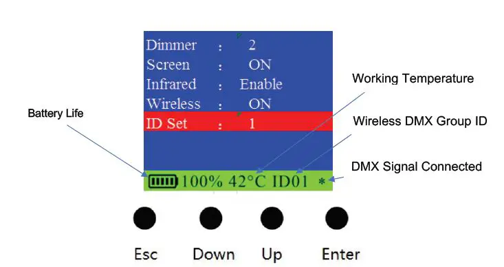 ColorKey CKU-7070 AirBar HEX 6 Battery-Powered Wireless fig3