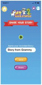 You can save the recording to your