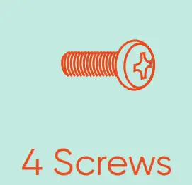 4 Screws
