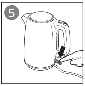 Descaling the kettle