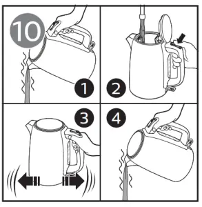 Descaling the kettle