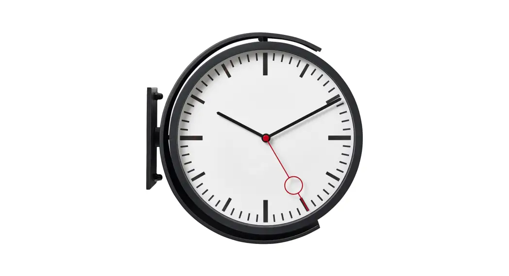 Ikea 404.542.87 Bissing Wall Clock Instruction Manual