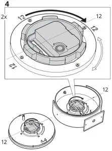 IKEA 404.542.87 BISSING Wall Clock - 4